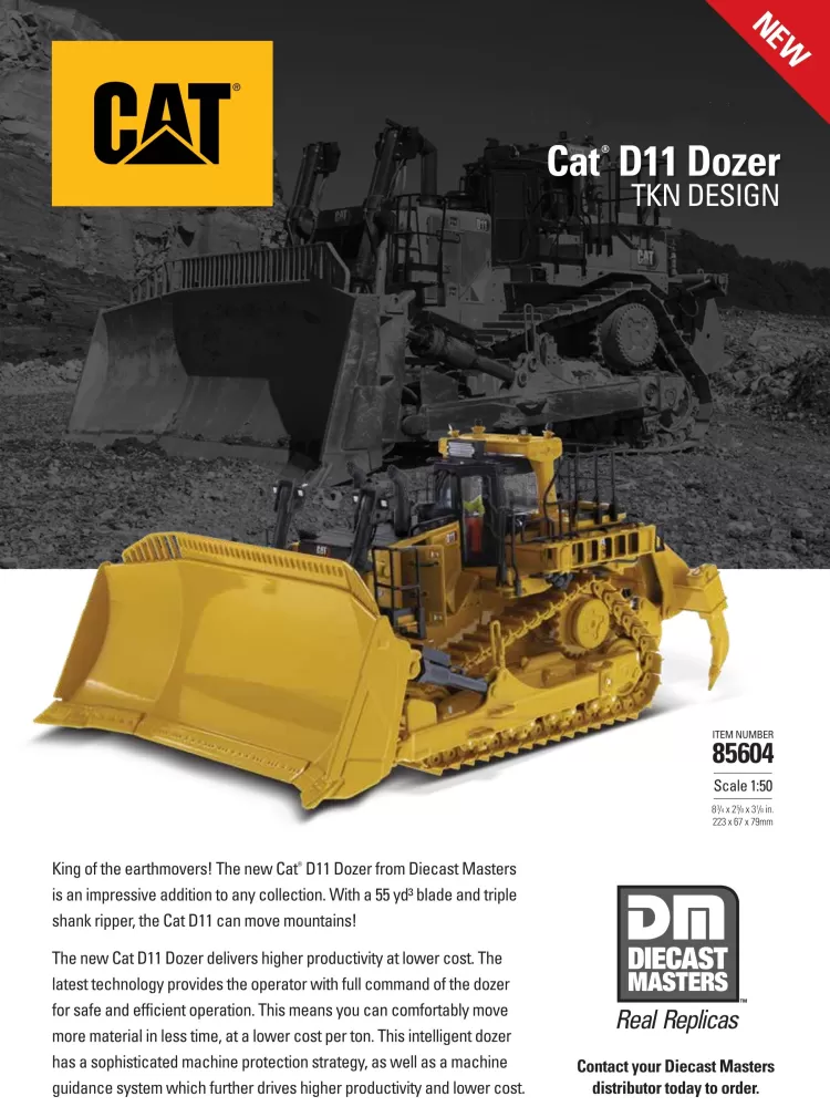 Caterpillar D11 Dozer | D11 | Dozers | Collection | Minimovers