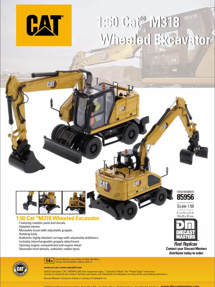 Caterpillar_M318_Excavator_Diecast Masters_85956.pdf