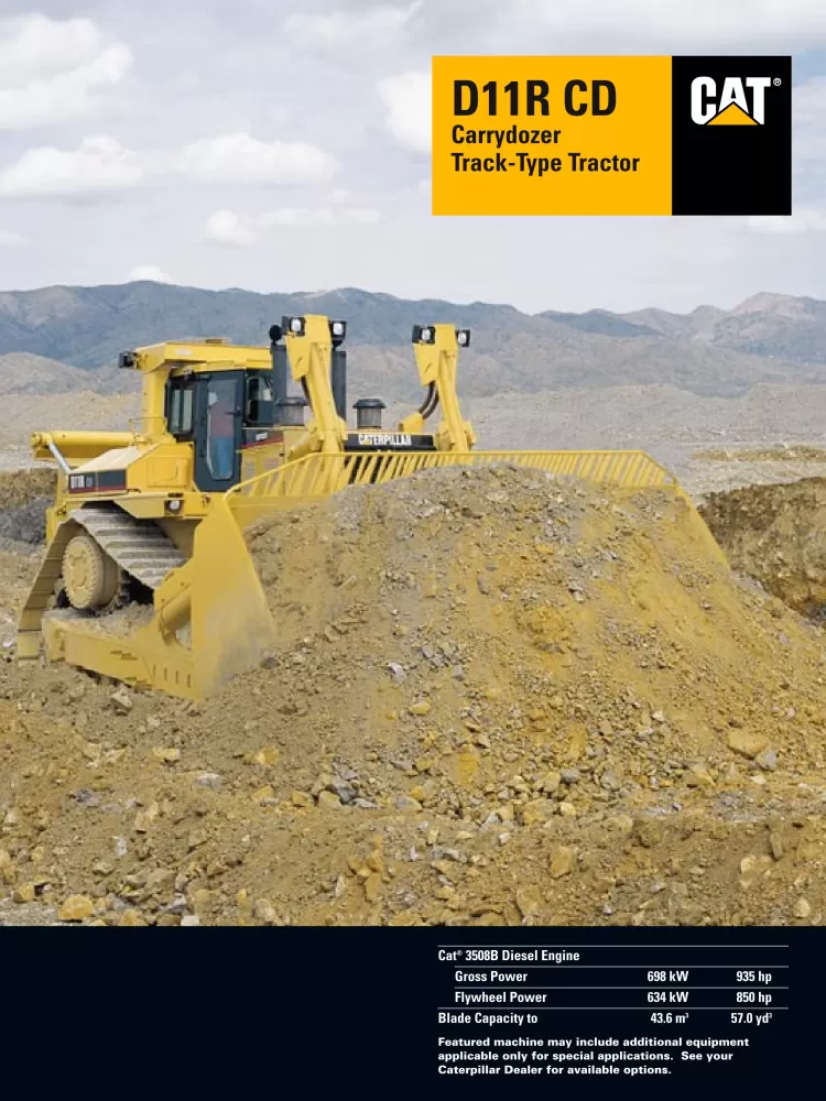 CATERPILLAR D11R CD Carrydozer Specs AEHQ5296-01.pdf