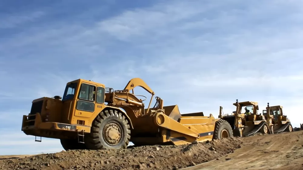 Caterpillar 651E Wheel Tractor-Scraper