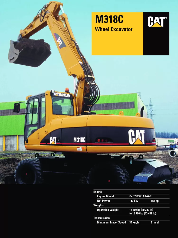 Caterpillar_M318C_Specsheet_AEHQ5531-01 (4-05).pdf