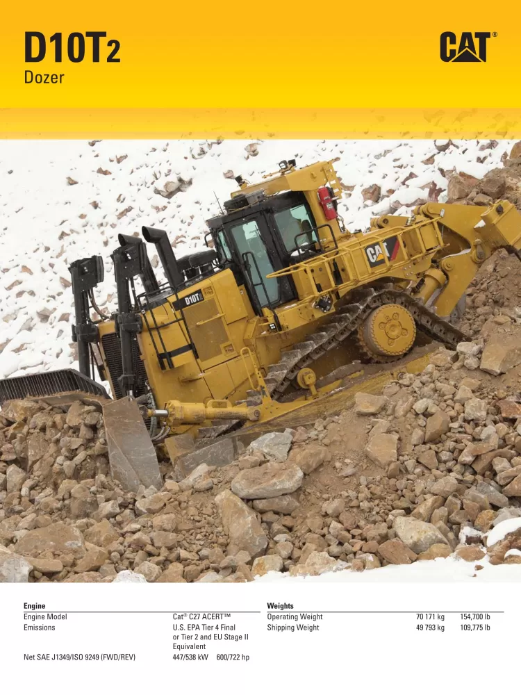 Caterpillar D10T2 Dozer Specs AEHQ7127-01 (01-2016).pdf