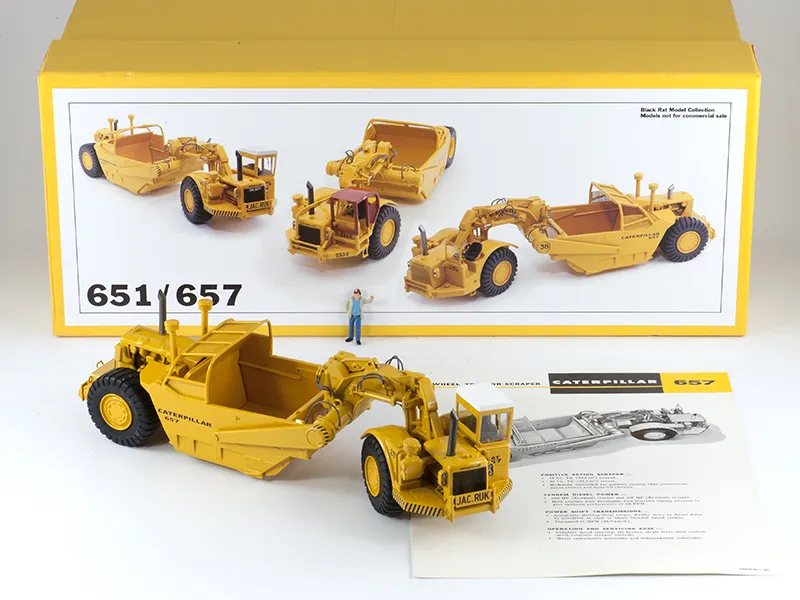 Caterpillar 657 Scraper "Jac Rijk"