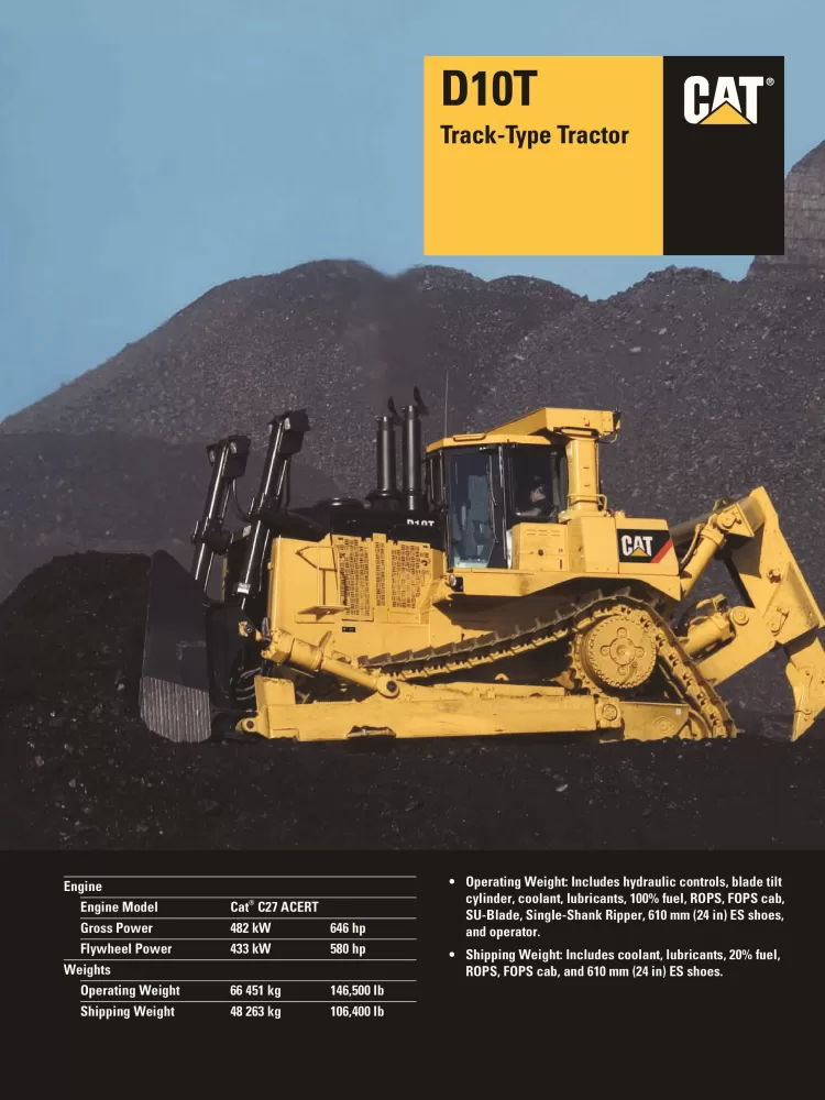 Caterpillar D10T Dozer Specs AEHQ5592-01 (7-07).pdf